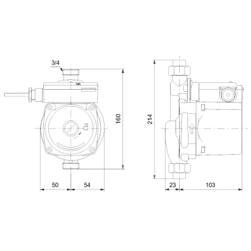 Миниатюрный насос повышения давления Grundfos UPA 15-90 99547009