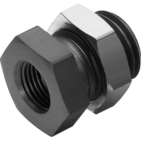 Штуцер с наружной и внутренней резьбой для панельного монтажа Festo SCM-1/2