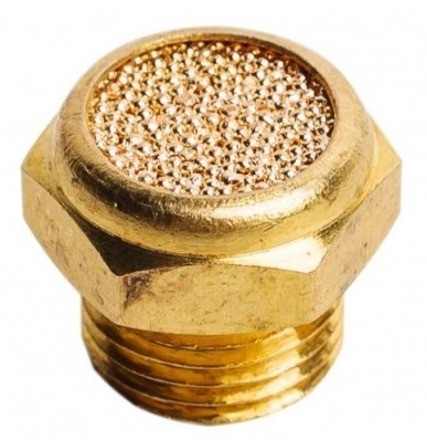 Глушитель латунный резьбовой NBPT BSLM-06