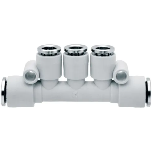 Коллектор цанговый Camozzi 7545-8-6