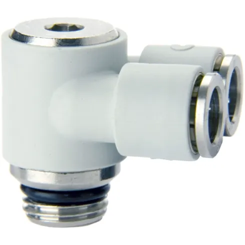 Тройник цанговый с наружной резьбой Camozzi 7652-6-1/8