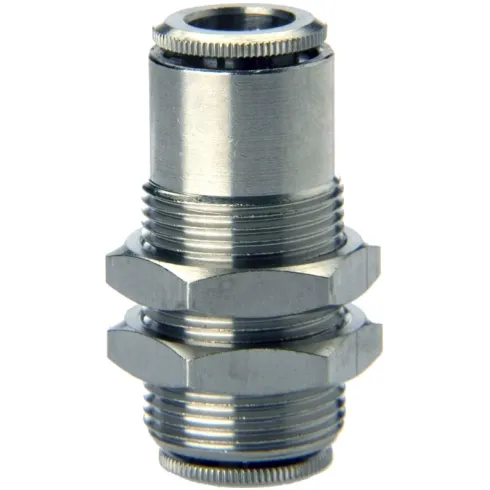 Муфта цанговая для панельного монтажа Camozzi 6590-4