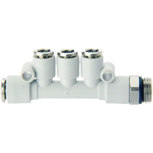 Коллектор цанговый с наружной резьбой Camozzi 7542-8-6-1/8