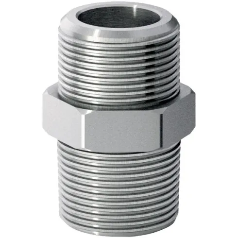 Ниппель двойной Camozzi X2500-3/8-SS316