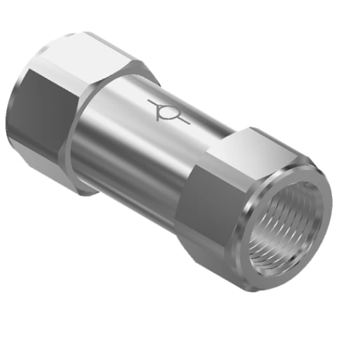 Муфта резьбовая с обратным клапаном CDC CVFF-G03-G03