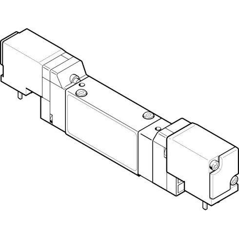 Распределитель с электромагнитным управлением Festo MEH-5/3G-5,0-I-B