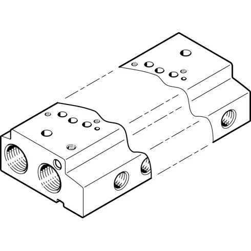 Коллектор Festo VABM-C7-12W-G18-10
