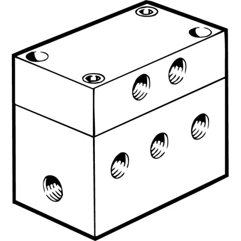 Распределитель с пневматическим управлением Festo VL-5/4-1/4