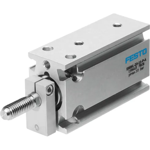 Компактный пневмоцилиндр Festo EMML-25-10-P-A
