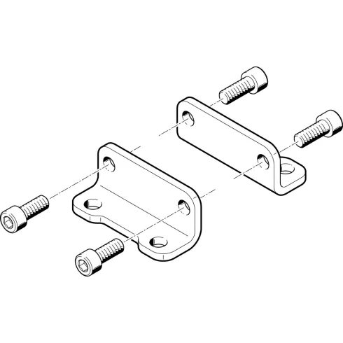 Крепежные лапы Festo HNA-80-R3