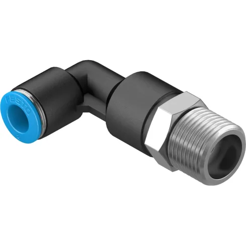 Штуцер цанговый угловой удлиненный Festo QSLL-3/8-8