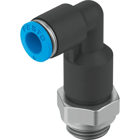Штуцер цанговый угловой удлиненный Festo QSLL-G1/2-16