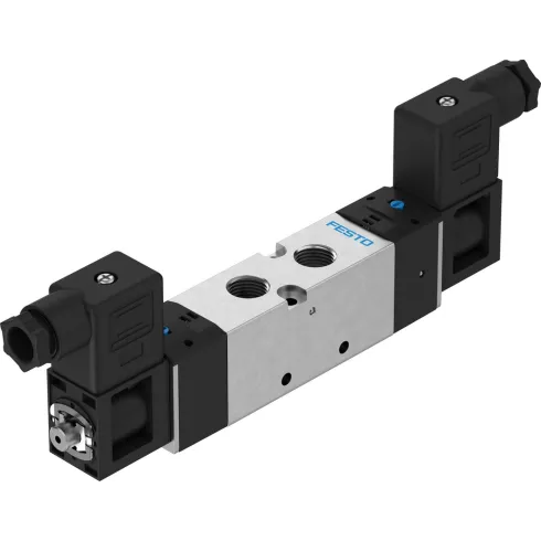 Распределитель с электромагнитным управлением Festo VUVS-LK25-B52-D-G14-1B2+GL-S
