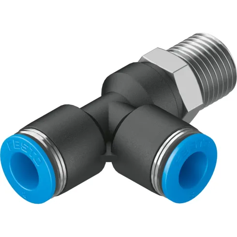 Тройник цанговый с резьбой переходной Festo QSTL-1/4-8