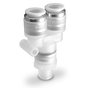 Тройник цанговый переходной SMC KP-U10-02