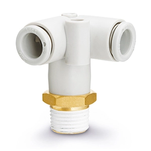 Разветвитель цанговый угловой с резьбой SMC KQ2-D08-01S