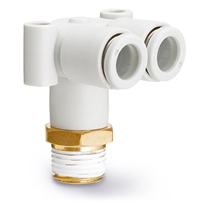 Тройник цанговый переходной SMC KQ2-LU04-02S