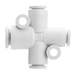 Фитинг цанговый крестообразный SMC KQ2-TY08-10A