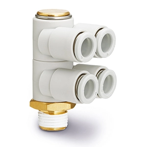 Коллектор цанговый SMC KQ2-ZD06-02S