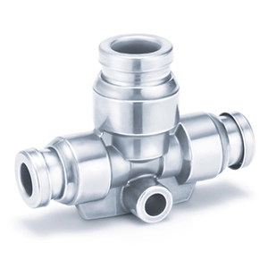 Тройник цанговый переходной SMC KQG2T-08-10-F