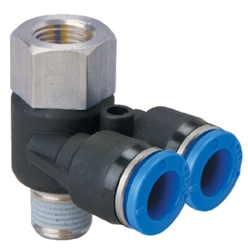 Тройник цанговый CDC PAF-12-03