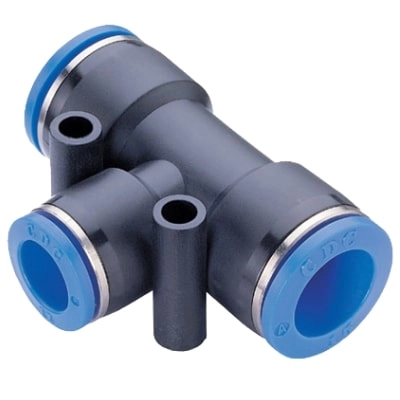 Тройник цанговый CDC PGT-0406