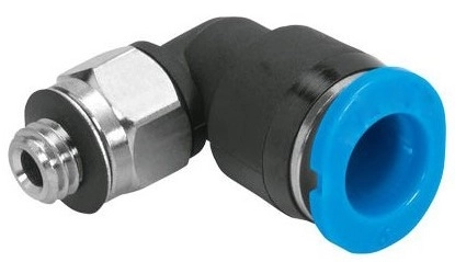 Штуцер цанговый угловой NBPT PL-4-M6C