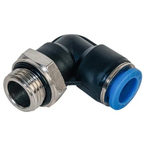 Штуцер цанговый угловой NBPT PL-8-G2