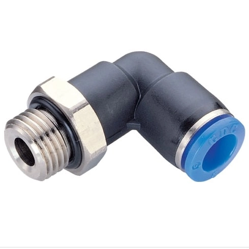 Штуцер цанговый угловой CDC PL-10-G04