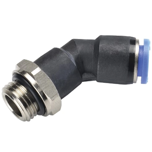 Штуцер цанговый угловой CDC PL45-08-G02