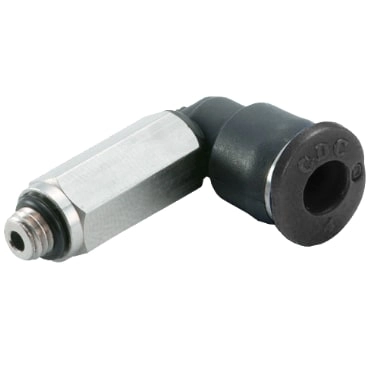 Штуцер цанговый угловой удлиненный CDC PLL-C-04-01
