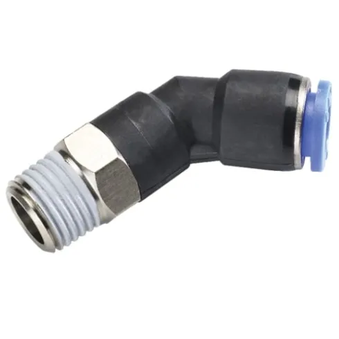 Штуцер цанговый угловой CDC PL45-12-03