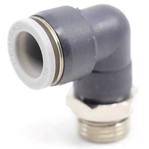 Штуцер цанговый угловой Pemaks PRLM-1/8-6