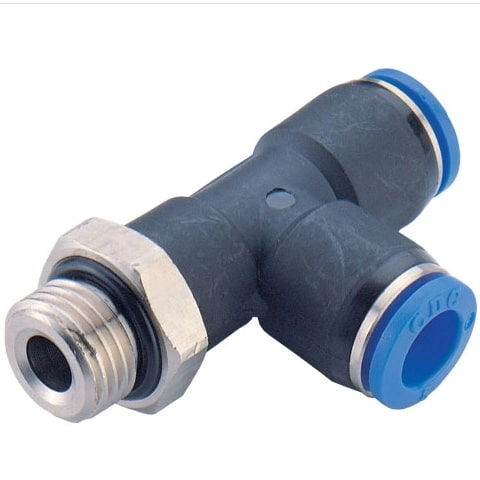 Тройник цанговый CDC PST-08-G02