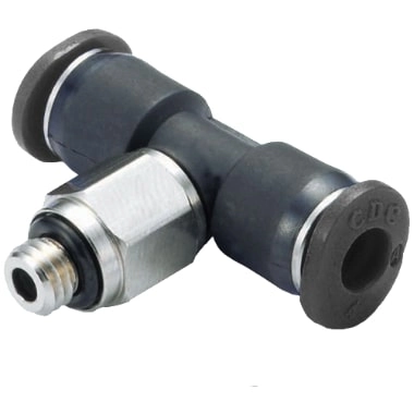 Тройник цанговый CDC PT-C-04-M6