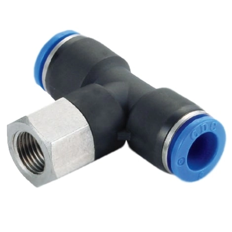 Тройник цанговый CDC PTF-08-02