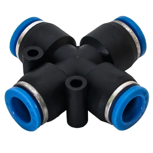 Фитинг цанговый крестообразный NBPT PZA-4