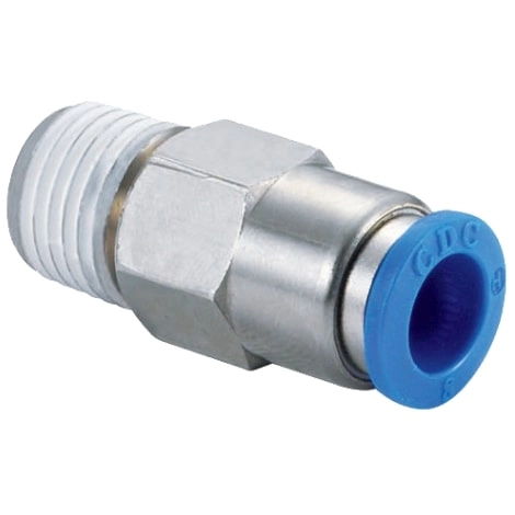 Штуцер цанговый с обратным клапаном CDC SPC-12-04