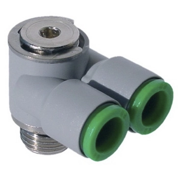 Тройник цанговый с резьбой Pneumax T15B-1038