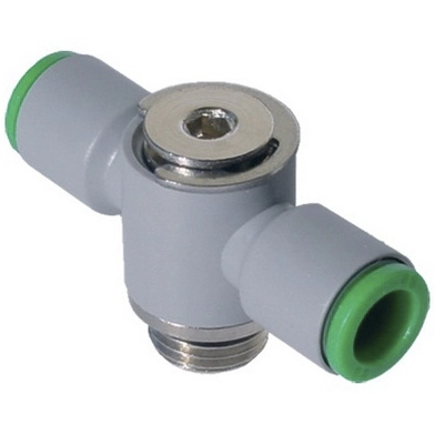 Тройник цанговый с резьбой Pneumax T16-1238
