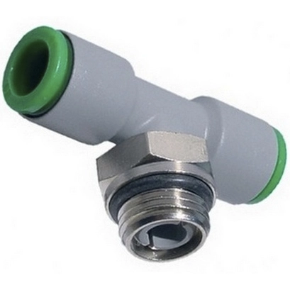 Тройник цанговый с резьбой Pneumax T20-1218