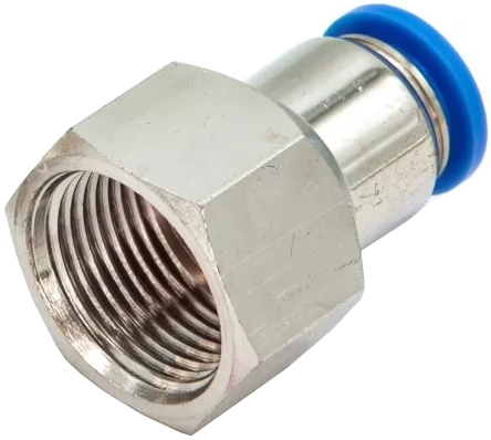 Штуцер цанговый с внутренней резьбой Naval Pneumatics QSF-1/2-16