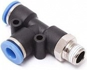 Тройник цанговый XCPC XPD-10-G03