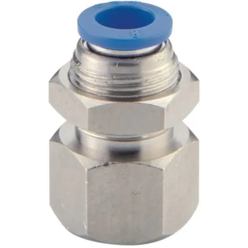 Штуцер цанговый для панельного монтажа XCPC XPMF-04-02