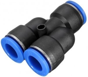 Тройник цанговый прямой XCPC XPY-12