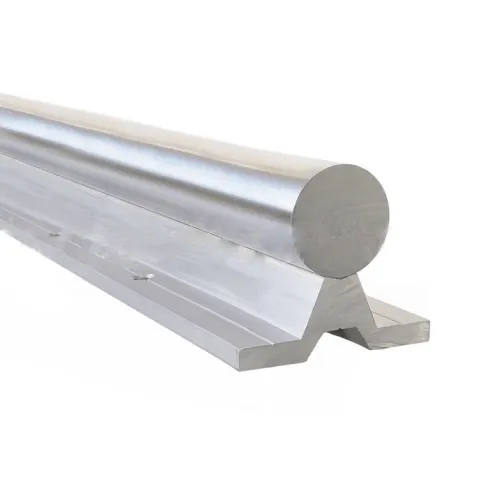 Вал прецизионный с опорой TECHNIX SBR25C, 1 см