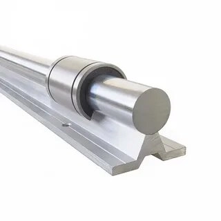 Вал прецизионный с опорой TECHNIX SBR25C, 1 см