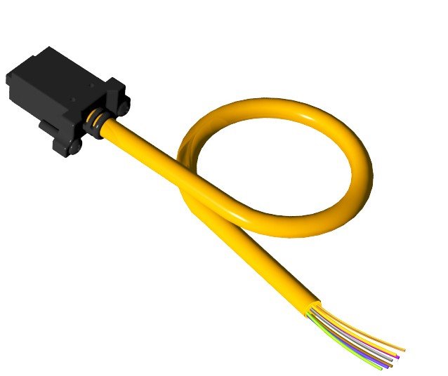 Разъем с кабелем Banner RDLS-8100D