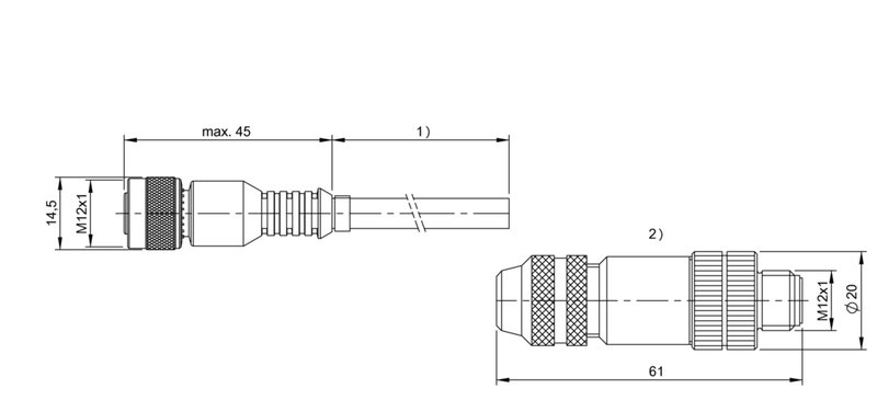 Соединительный кабель Balluff BIS Z-501-PU1-10/E
