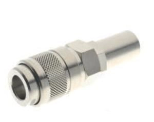 Муфта БРС с штуцером под резиновый шланг Aignep 0012600003